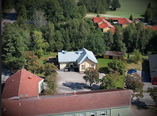 Borgkila från luften