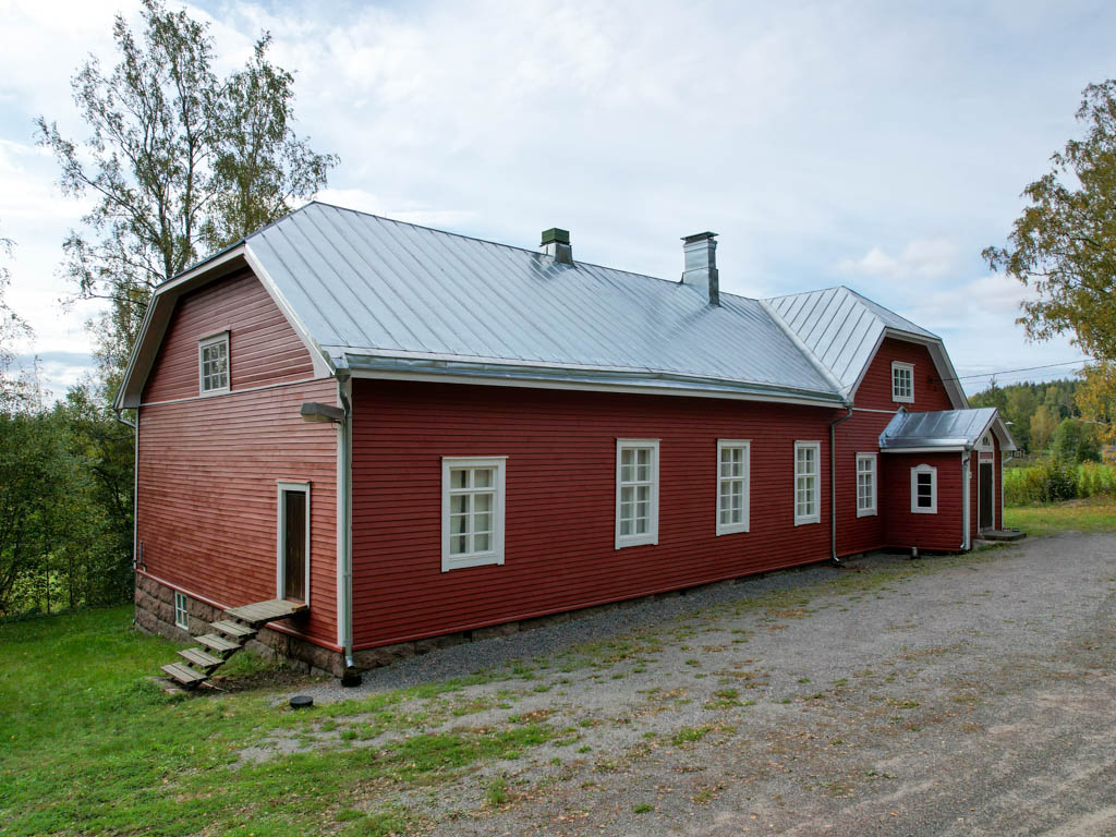 Byahemmets fasad