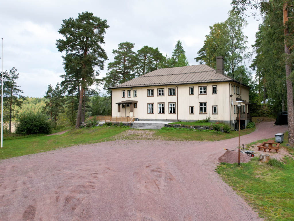 Borgviks fasad och gård