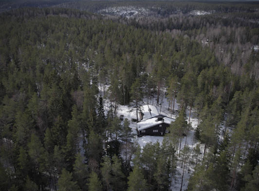 Lärkans från luften