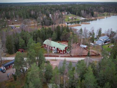 Runhälla från luften