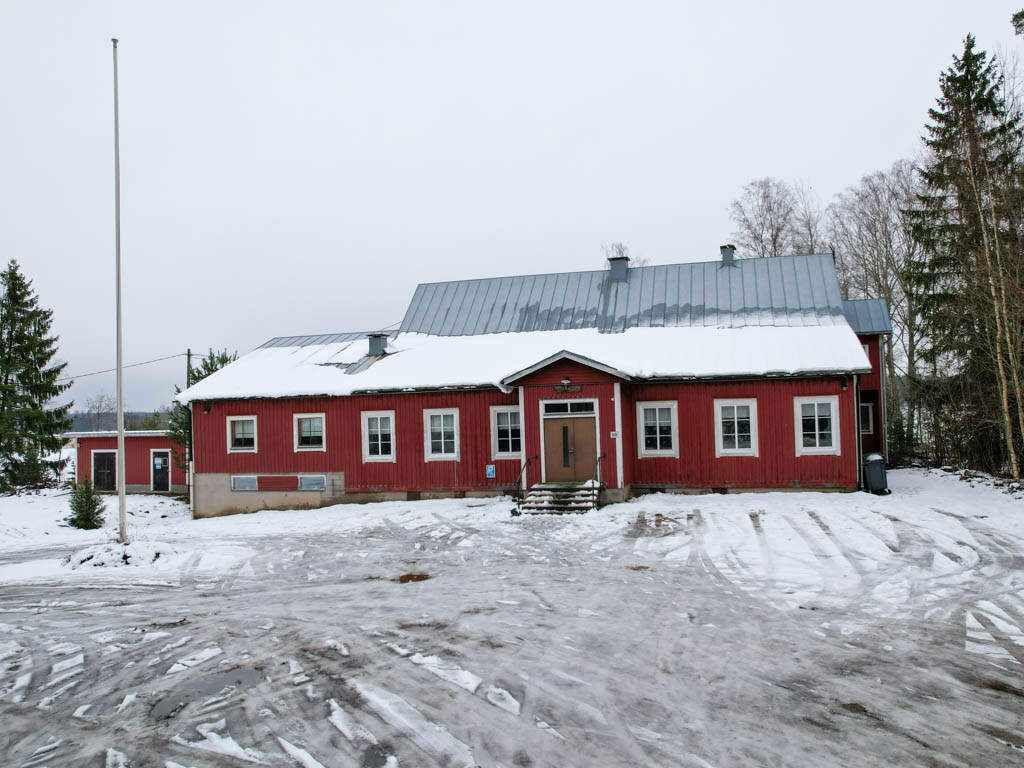 Högbackas fasad