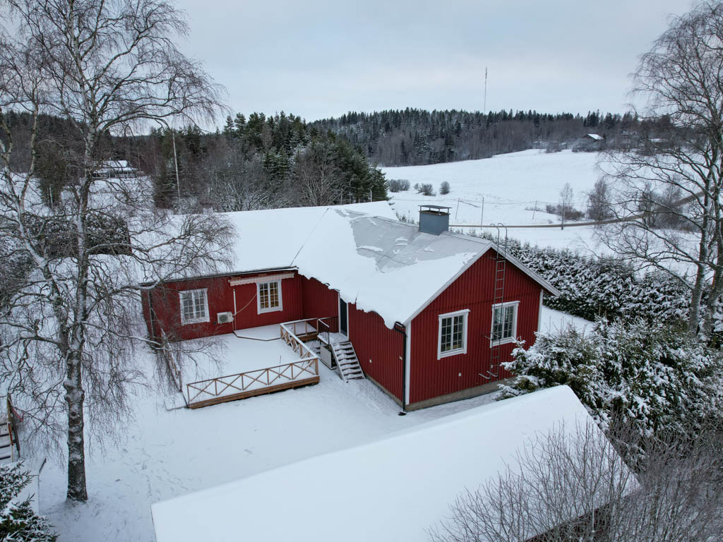 Byagården från luften