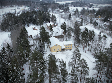 Ljusdala från luften